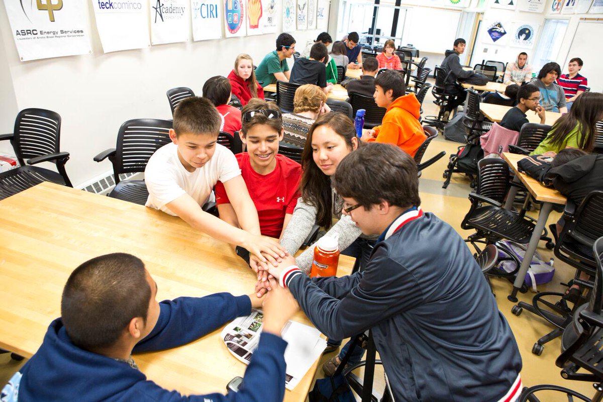 ANSEP_AK's tweet photo. Many students arrive at #ANSEP as strangers, but they leave with friendships that last a lifetime. #friendsinSTEM http://t.co/KcDyN2eyP6