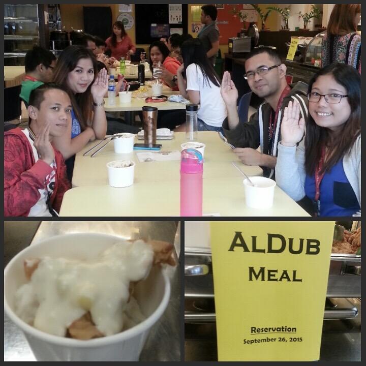iamladyrara's tweet photo. @jayceglen it's ok. Lahat tayo love struck. Including our pantry concessionaire sa office #ALDubEBforLOVE http://t.co/hRobNLVBAp