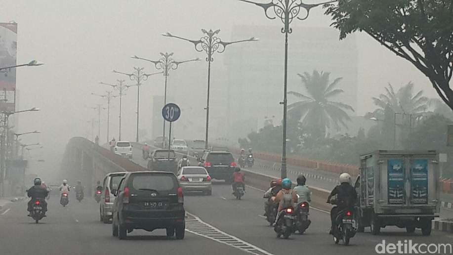 detikcom's tweet photo. Kembali Dikepung Asap Pekat, Polusi Udara Pekanbaru Berbahaya! http://t.co/6c78BUmLOP http://t.co/hEB9yGxamA
