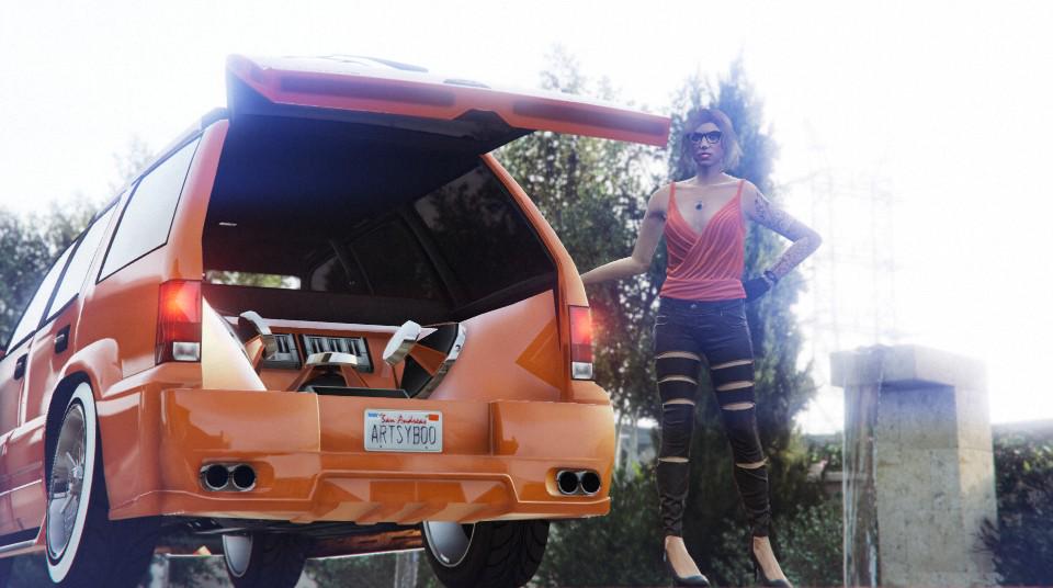 GTA-Expert.it on Twitter: ""Lowrider Girl pt.6" by @ArtsyBooBoo #