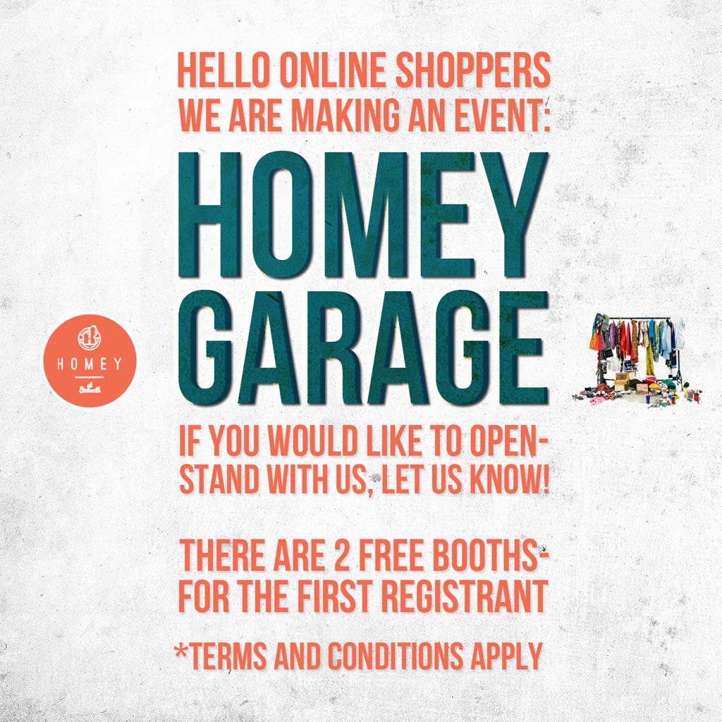We are calling all the tenants to join us at #HomeyGarage @ Homey at Sixteenth (jl .... tmi.me/1f93WG