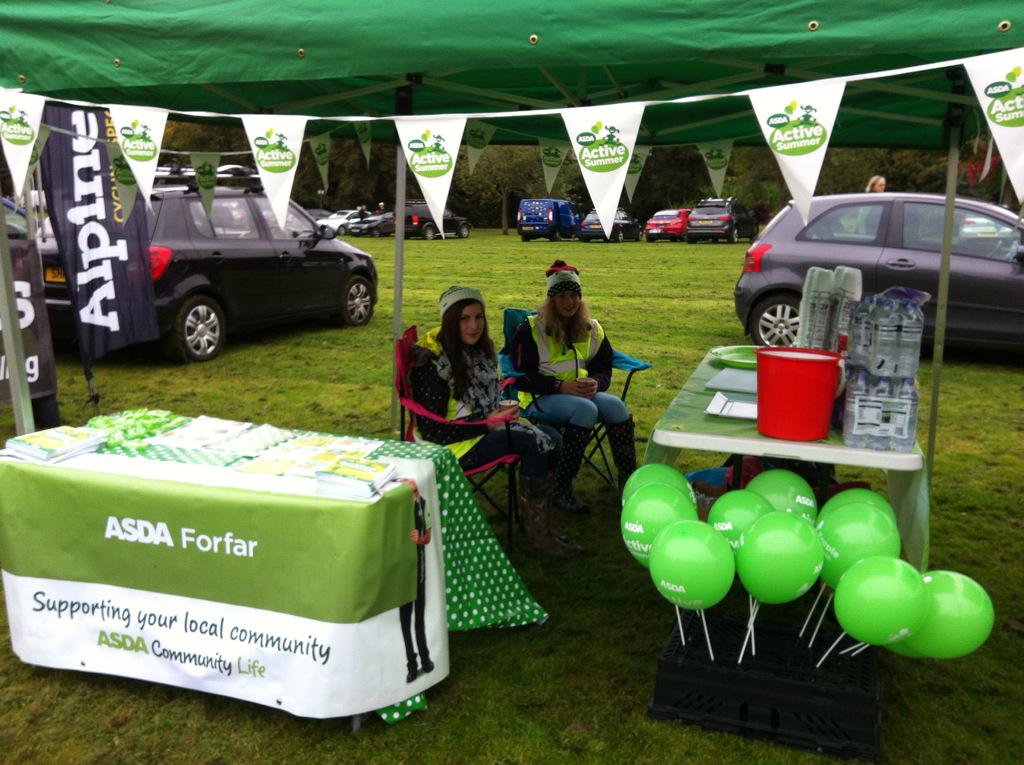 AsdaForfar's tweet photo. Helping at Angus Cycling Festival today! #asdaclc #AsdaActive #smoothiebikes http://t.co/1fabIPc3lF