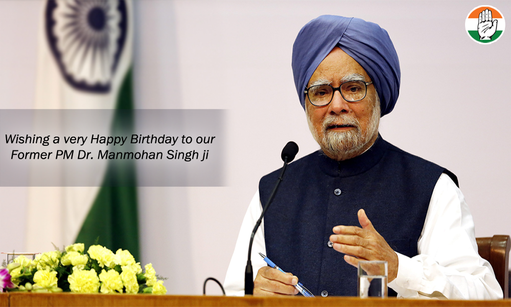 Wishing a very Happy Birthday to our former Prime Minister Dr. Manmohan Singh ji.  