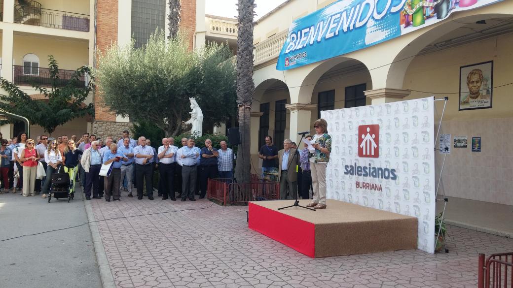 SalesianosBUR's tweet photo. 75 Aniversario. Palabras de Fernando Miranda, Paco Ventura y Encarna Ramos. Bienvenidos y muchas gracias. http://t.co/piQfOslGNG