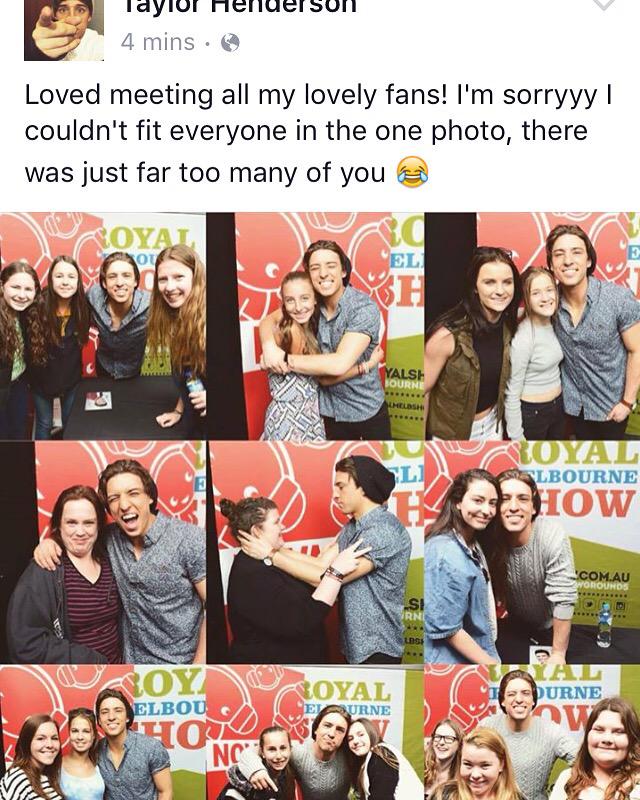 sassyshields18's tweet photo. This happened on Taylor's Facebook,Instagram and Twitter feeling the love Tay 😘 http://t.co/zHMm60HQKV