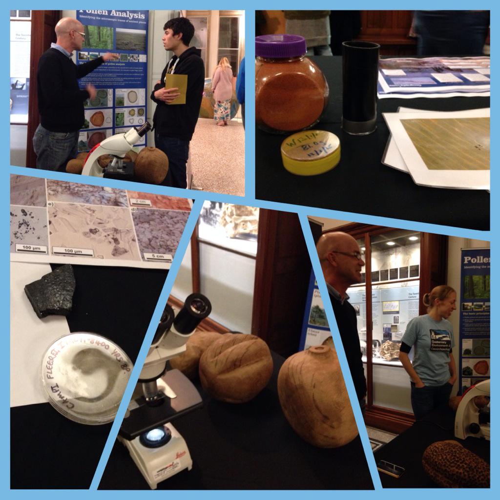 AbiStone's tweet photo. Fun evening of science @McrMuseum incl #iceagescience from @QEGMan @ChSLane @Jamie_Woodward_ @wj_fletcher #SU2015 http://t.co/AAqTwATwy1