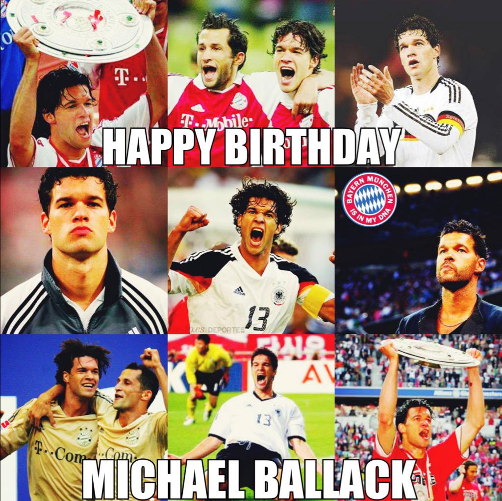 Happy Birthday Michael Ballack!    