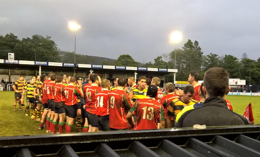 GwentPol's tweet photo. Sardis Road. After the match. A good win by Welsh police 31-19 http://t.co/S43tqM17Uh