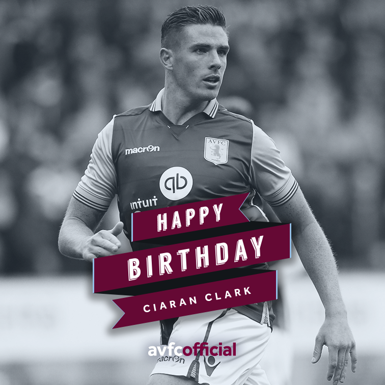 BEST WISHES: It s also Happy Birthday to Ciaran Clark, who, like Idrissa Gana, turns 26 today. 