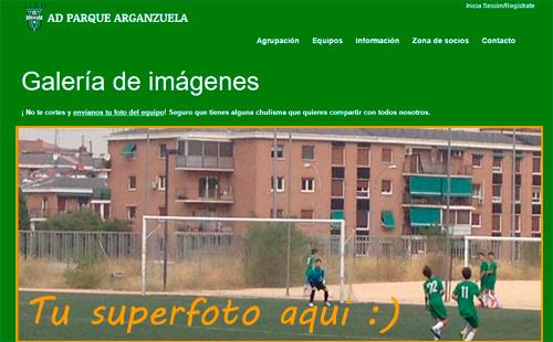 ¡Comparte tu superfoto del AD PARQUE ARGANZUELA con nosotros en nuestra web goo.gl/kShKTR #aupaarganzuela