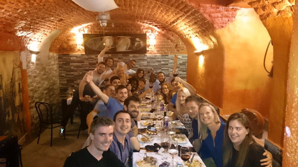 kathrynevanson's tweet photo. London > Madrid > London > The Irish Embassy > Barcelona > London. Amazing week @WayraUK bootcamp #WayraBootcamp http://t.co/Ozrc3oA7rq