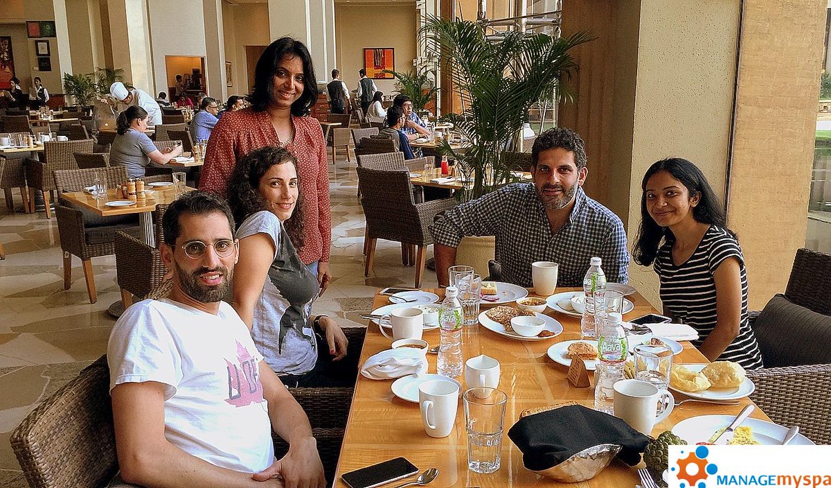 Amal Nassar Rashkidi @SilkorTweets Welcome to #Mumbai! #PowerUp #1025 @amenon_mms <a href="/NishiJairam92/">Nishi Jairam</a>