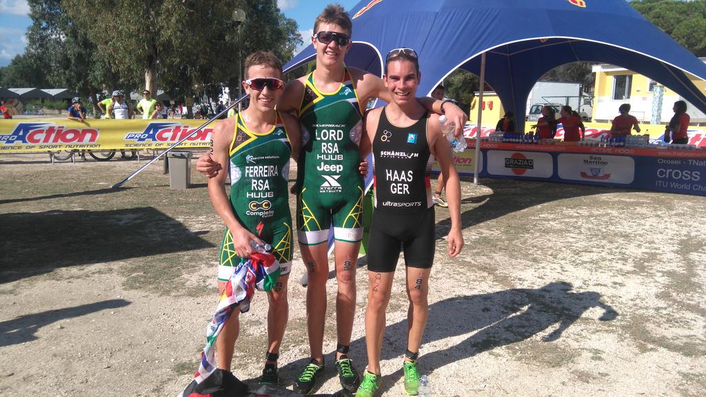 ITU Junior Cross Tri World Champ 
Thanks to Our Lord for giving me the ability, everyone for support @jeepteamsa