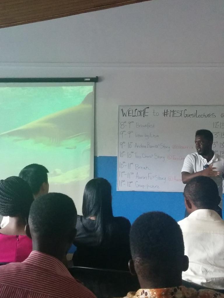 innarticle's tweet image. #MESTGuestLecture This is Guest Lectures. Learning a quantum of life lessons from @ToroOrero #thanks