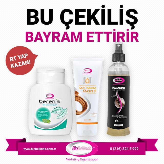 Bu gönderiyi RT yapan 1 kişiye Saç Bakım Maskesi, Onarıcı Saç Spreyi ve Berenis Dökülme Önleyici Şampuan hediye!