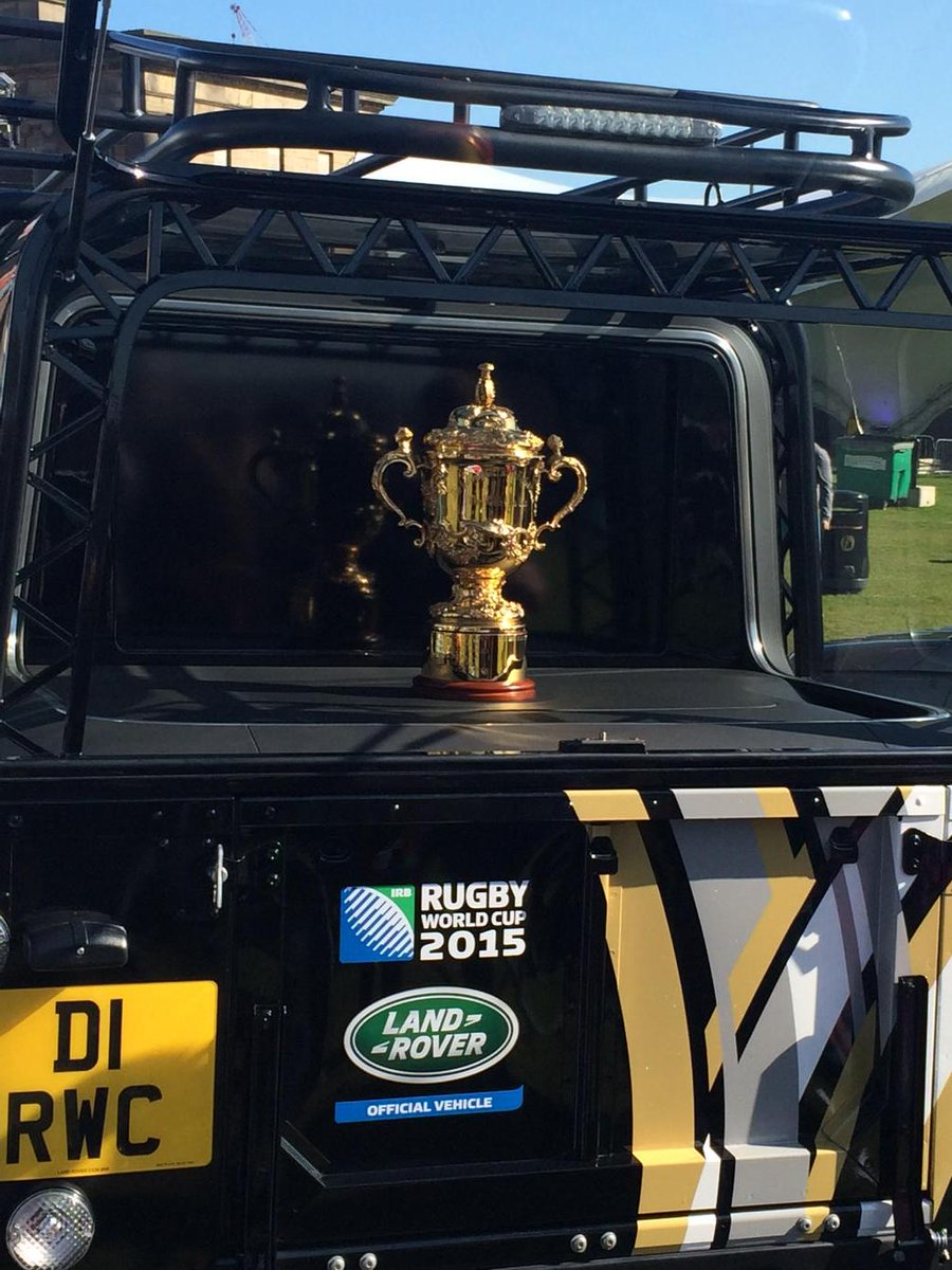 Trophy Tour Day in Birmingham...