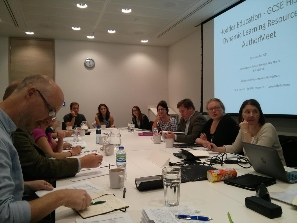 MrsThorne's tweet image. All ready for #authormeet @HodderHistory #historyteacher #historychat