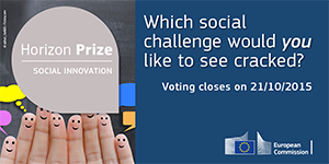 EricavanEngel's tweet photo. Have your say on EU Horizon Prize for Social Innovation! #inluence #ivoteHorizon #socent
http://t.co/UBHZRu5G4f http://t.co/cuMv6FjSgL