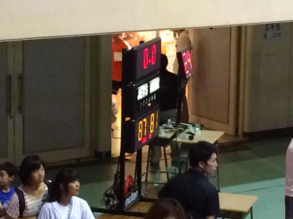 sengaku48's tweet image. 試合終了 87-81

千葉ジェッツ勝利

#HOSGAMES2015