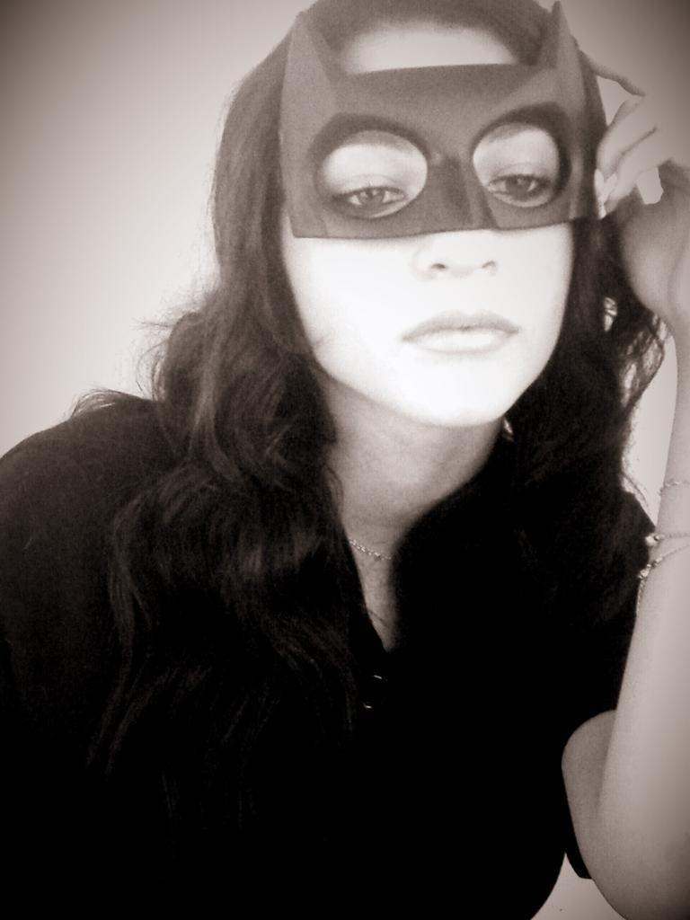Yeah, nice day to wear a mask.