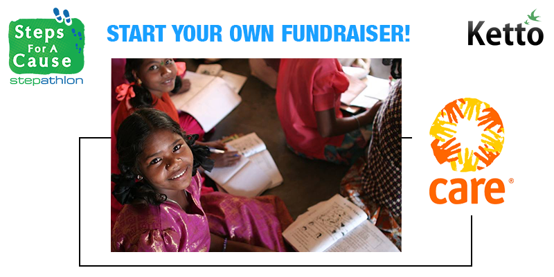 Stepathlon's tweet photo. Help India achieve quality education &amp; healthcare for all. Join #StepsForACause @Ketto @CAREIndia http://t.co/vzoG3qIrEa