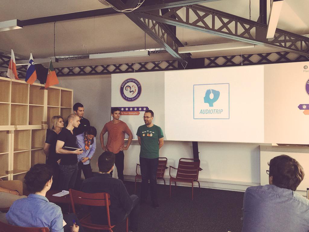 33entrepreneurs's tweet photo. #HackCelerathon time to dig in key #Aquitaine activities and trip with @AudioTripApp team. http://t.co/vaRGCIkRR6