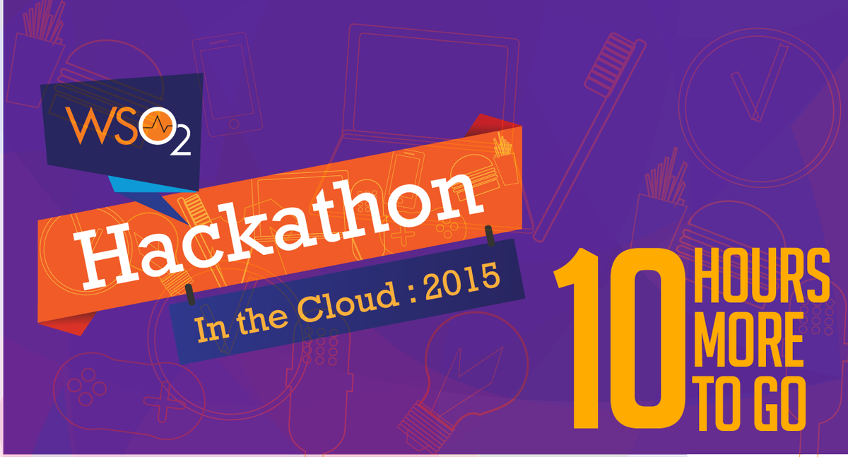 wso2's tweet photo. We are counting down the final 10 hours of the hack! The clock's ticking #WSO2Hackathon #WSO2 #Hackathon http://t.co/Uo1EsiA95Q
