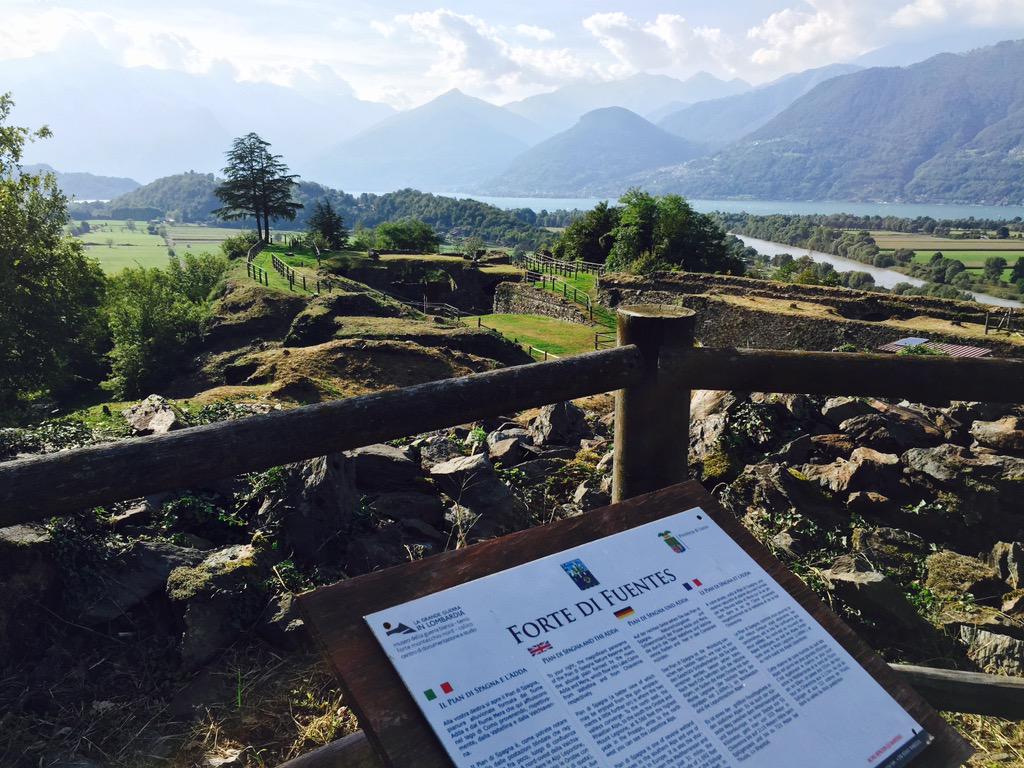BianchiEva's tweet photo. Bella scoperta il Forte di Fuentes #Colico #davedere @fortemontecchio #discover #lombardy #turismo #famiglia http://t.co/biBzetEAFN