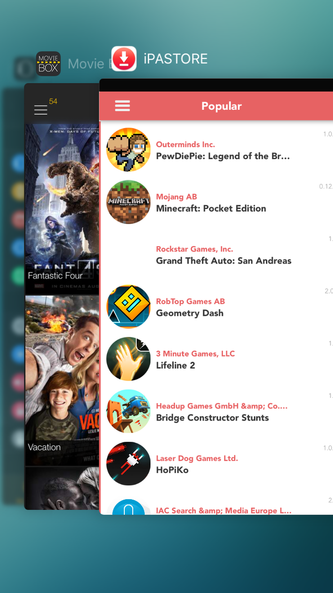 ipast0re's tweet image. Enjoying new iPhone 6S on iOS 9?
You'll love to have #MovieBox and all popular games for FREE!
Get #iPASTORE on iOS9!