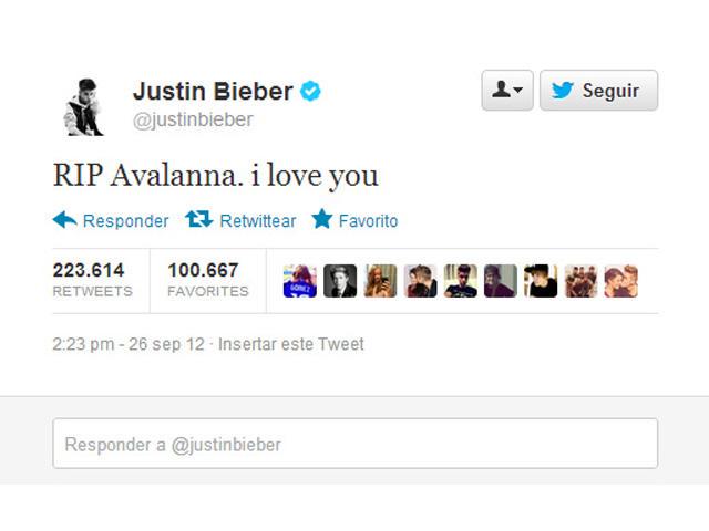 PORRITODEJUSTIN's tweet photo. 3 años de que falleció Avalanna, mi corazón se rompe en millones de pedazos #EMABiggestFansJustinBieber http://t.co/rga7ItkcMo