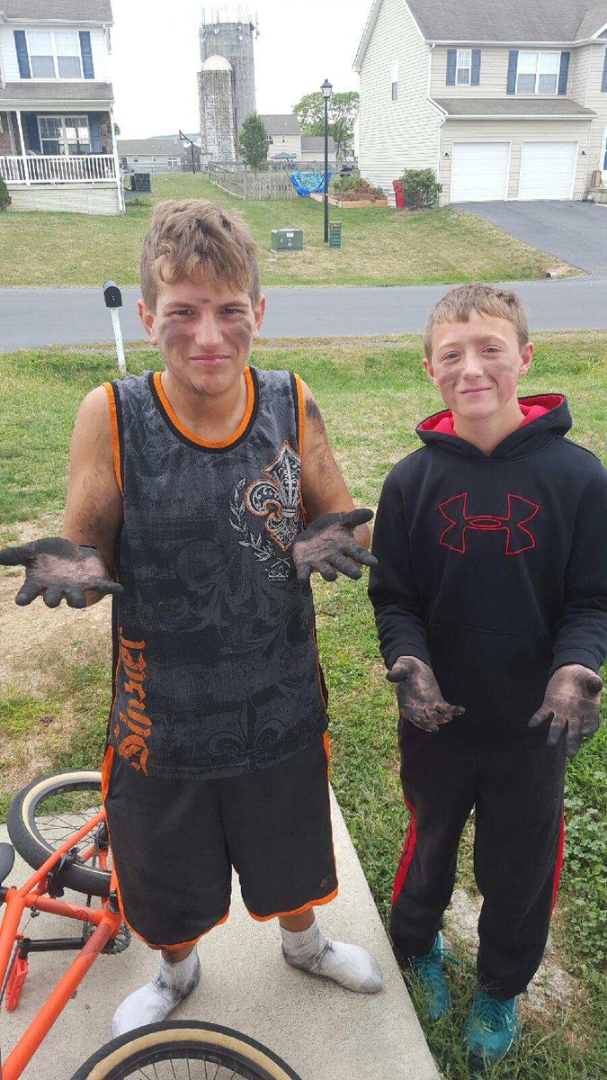 Helped clean up the park today ashamed that someone had to burn it down