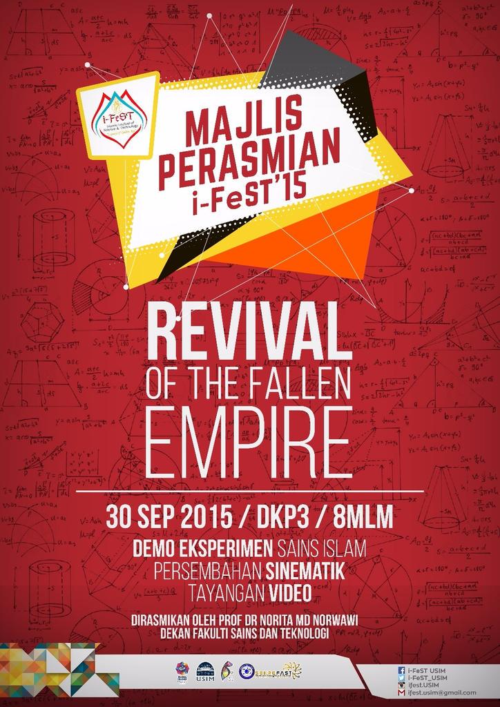 AmirulAfif_'s tweet photo. Islamic Festival of Science and Technology (iFeST) 2015 will come soon.
3 days to go #SekreFaST http://t.co/oihECtEpGw