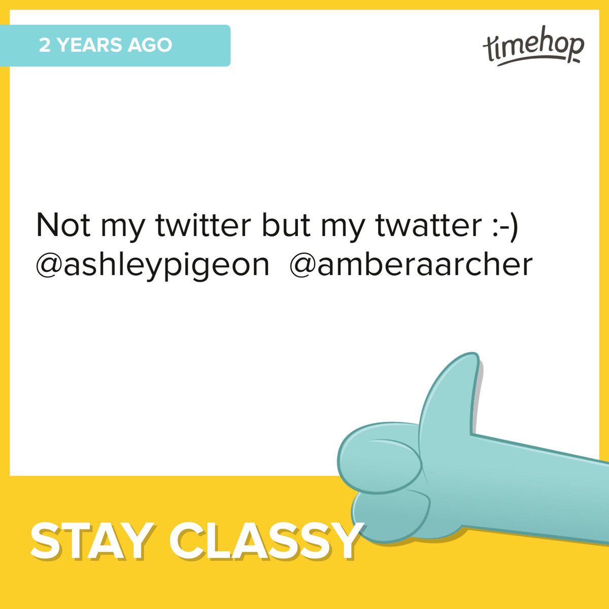 kerina90's tweet photo. Stay classy #timehop @ashleypigeon @amberaarcher http://t.co/7nKVrLvDsq http://t.co/8hxzsENmQn
