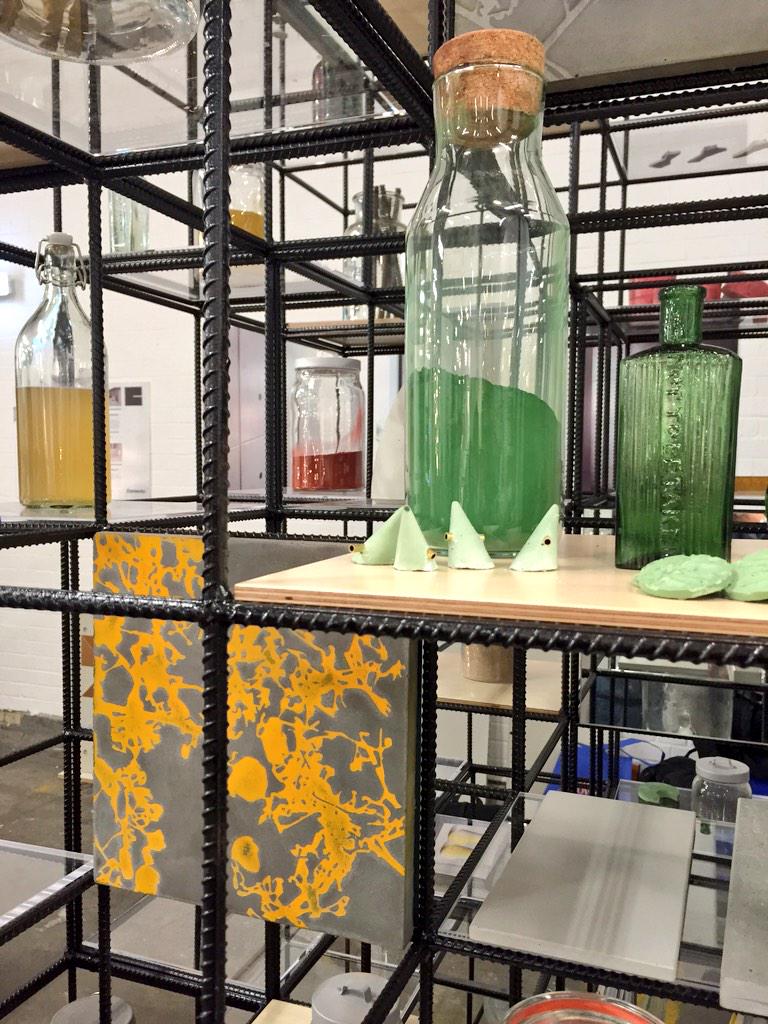 russandhenshaw's tweet image. Explore our cabinet of #concrete curiosities at #TheMixer #tentlondon15