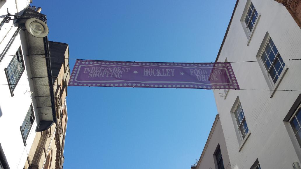 UoNMScFPM's tweet photo. A good place to head to #UoNMScFPM students at w/e is Hockley: lots of cafes &amp; interesting places to eat #lovenotts http://t.co/Dl0PrFSTPY