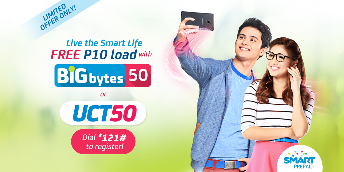 hellokris's tweet photo. Walang sawang chikahan w/ #SmartFREELoad! Register to Big Bytes 50 or Unli Call & Text 50 to get the FREE P10 load :) http://t.co/dXa1RhQweh
