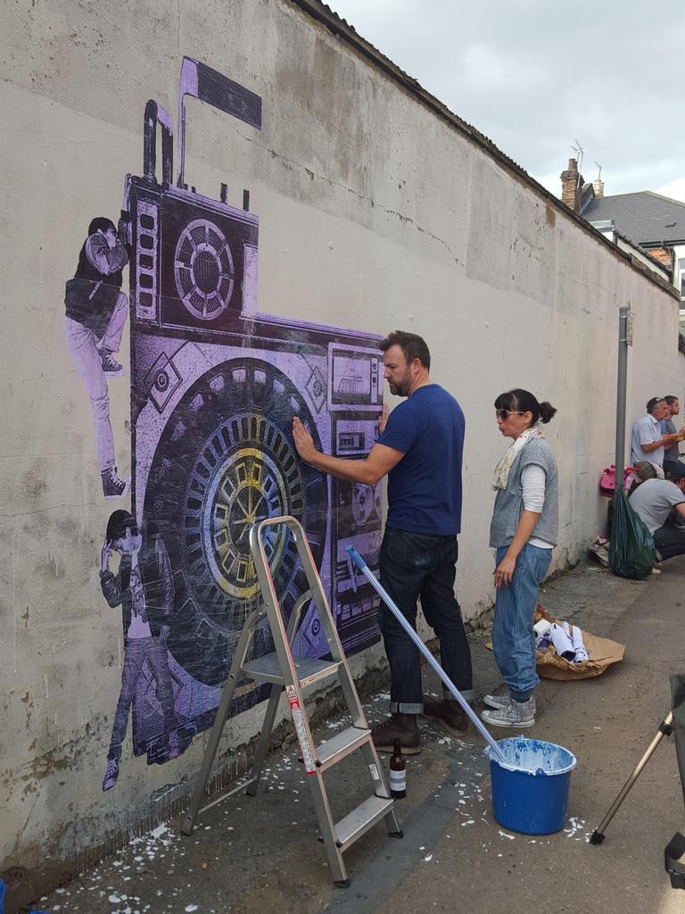 Unit_25's tweet image. More #streetart at #U25BlockParty by @Donklondon ✌