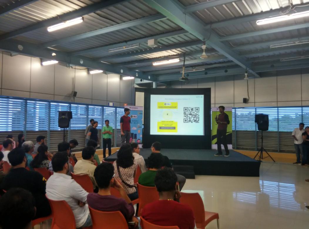 skipiit's tweet image. @inmobi presenting at #olaapihack