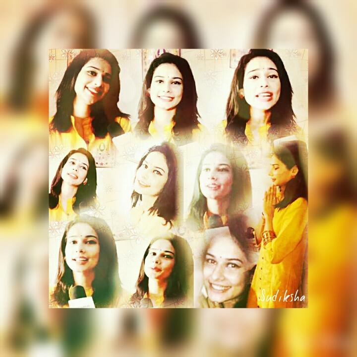 AsleshaSudiksha's tweet photo. Prettiest #PrincessVajani awww luv hr smile ππππππ miss u @aneri_vajani in luv vd dis yellow color on hr http://t.co/L1FyxO1rwu