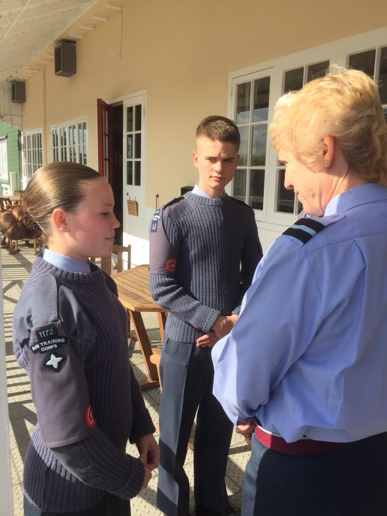 <a href="/1172EsherSqn/">1172 Esher Squadron</a> <a href="/1349WokingSqn/">1349 Woking Squadron</a>  cadets having VIP lunch with <a href="/ComdtAC/">Commandant RAF Air Cadets</a> at <a href="/surreyaircadets/">Surrey Air Cadets</a> FTD <a href="/aircadets/">RAF Air Cadets</a>