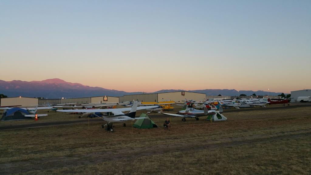 flywithaopa's tweet photo. Good Morning AOPA! It's time to celebrate aviation in Colorado Springs! #AOPACOS15 http://t.co/EIRmUhiaBc