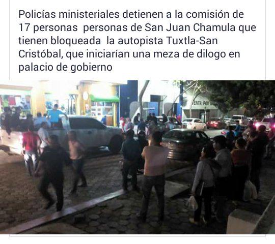 TuxtlaInforma's tweet photo. Los madrugaron como las elecciones... 7 heridos y extraoficial 1 muerto desalojo de chamulas esta madrugada #Chiapas http://t.co/FFGgEg8MUe