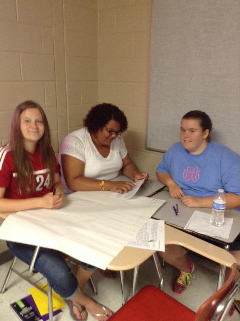 brendahoover17's tweet photo. Just a few freshmen rocking a new year. #WCHSCards http://t.co/1JvlPct5qw