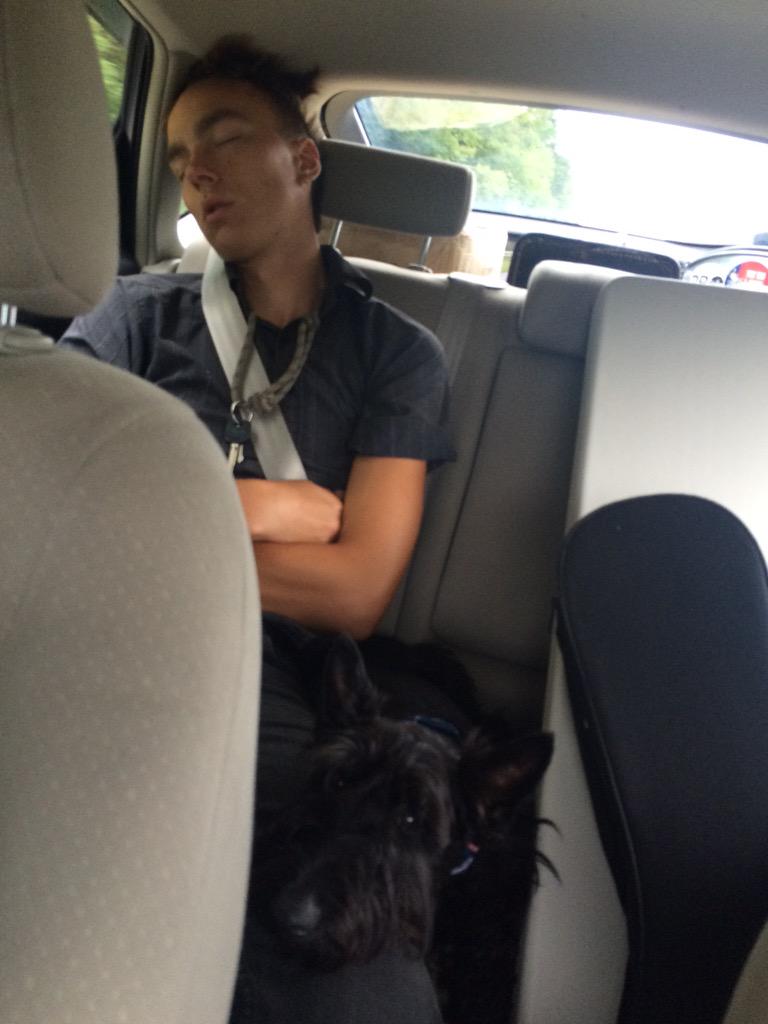 So much excitement on our car ride to Myrtle beach!