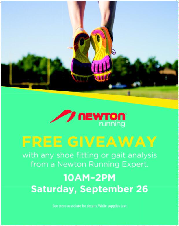 NewtonFlorida's tweet photo. @NewtonRunning Fans! Now you can #FeelNewton at @DICKS Jacksonville Town Center! Free giveaway with try on today 10-2 http://t.co/q1iu13peby