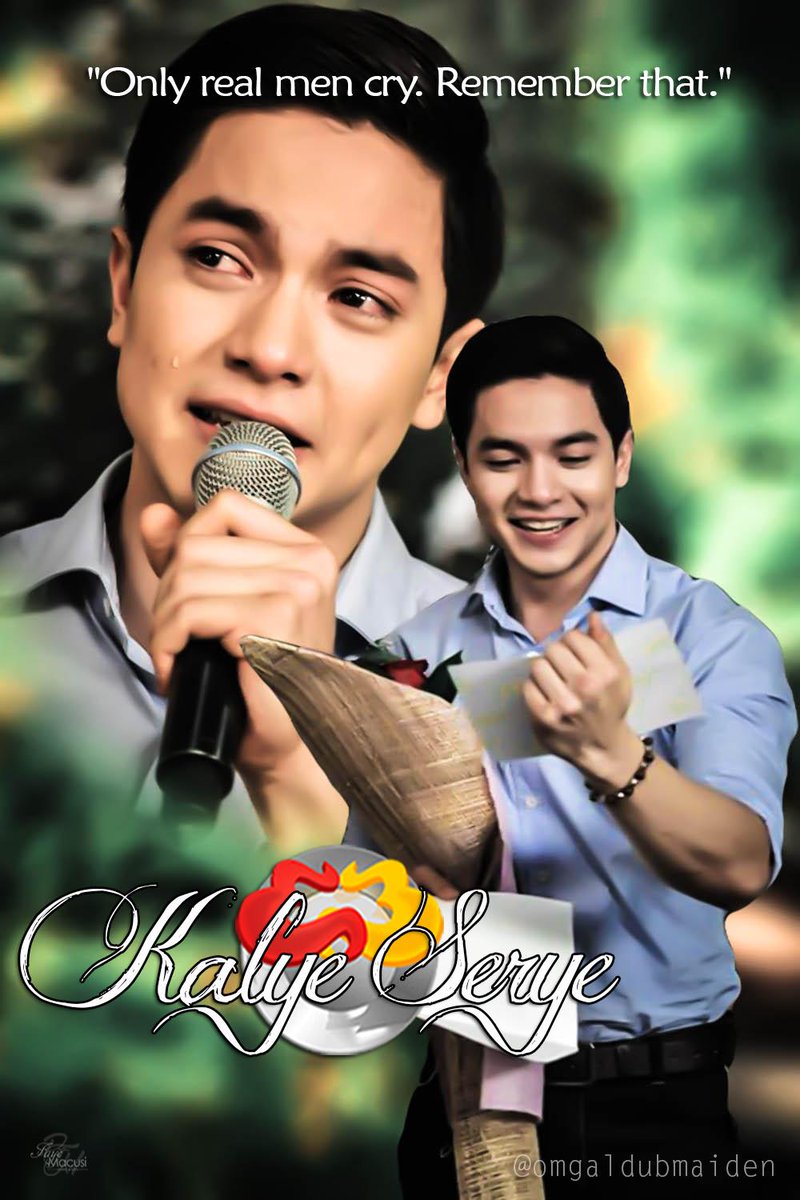 aldubmaiden's tweet photo. Ladies and gentlemen, REAL MEN CRY. They cry out of sincerity! #ALDubEBforLOVE http://t.co/hnzmYHsfdE