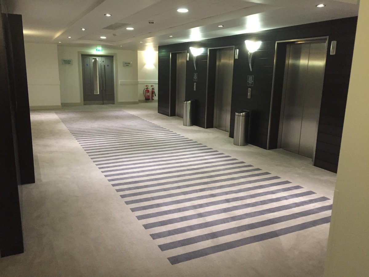 AWCarpets's tweet photo. @AWCarpets maintaining impeccably high standards with the installation of this exquisite #axminstercarpet. http://t.co/id9BWtZ26p