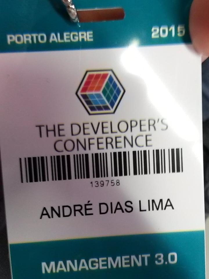 andredl07's tweet image. #TheDevConference Trilha Management 3.0