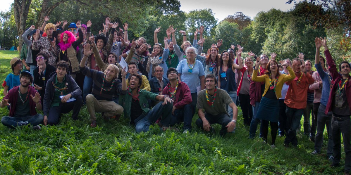 Pause photo pour la région <a href="/EEUdF/">Éclaireuses et Éclaireurs Unionistes de France</a>PhareOuest à l'#Arégi 2015 @EEUdF