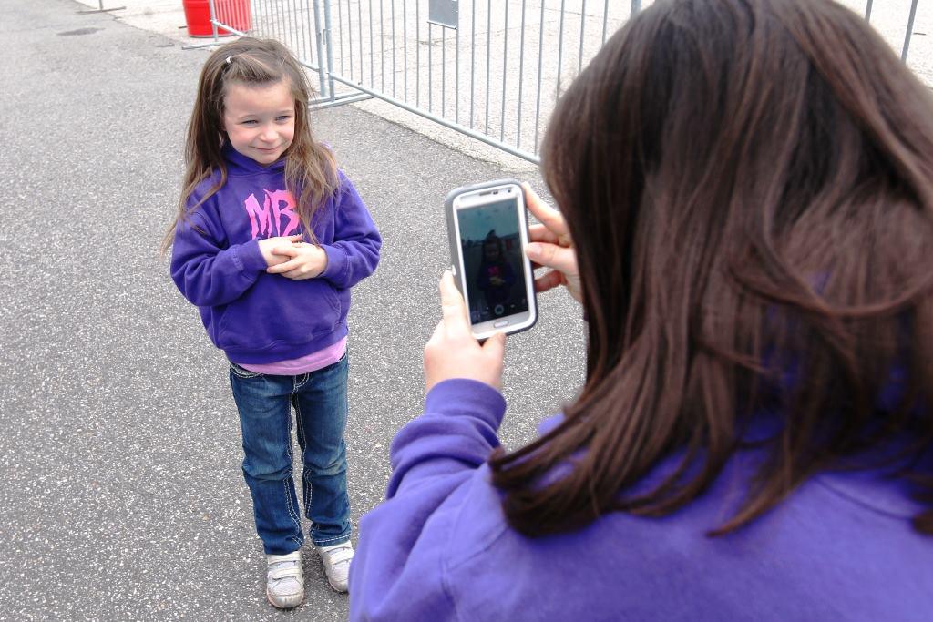 Bringing kids? Take a cell phone pic. If they get lost, the current photo will help us locate them. #Richmond2015